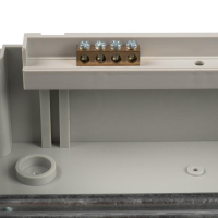 Бокс модульный накладной PDB/W 4008 GR (ЩРН-ПГ- 8) IP65 пластик. Pro JazzWay 5072060 ТехноИмпульс