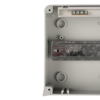 Бокс модульный накладной PDB/W 4008 GR (ЩРН-ПГ- 8) IP65 пластик. Pro JazzWay 5072060 ТехноИмпульс