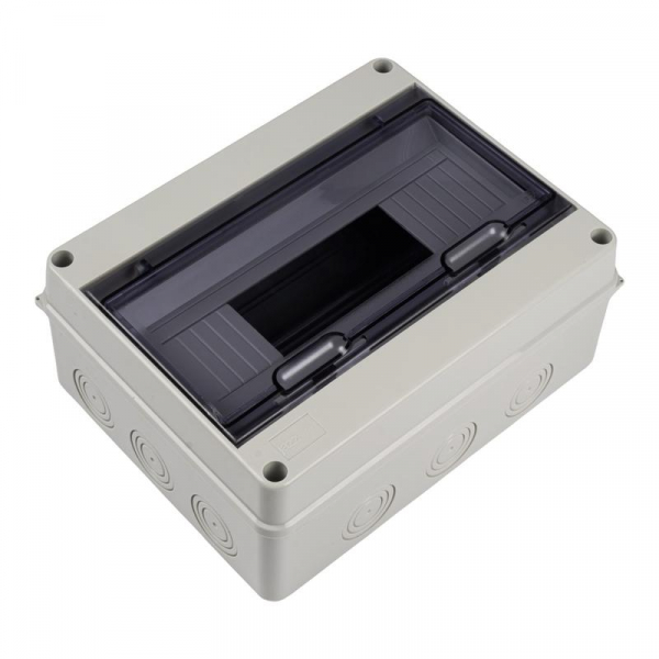Бокс модульный накладной PDB/W 4012 GR (ЩРН-ПГ-12) IP65 пластик. Pro JazzWay 5072084 ТехноИмпульс