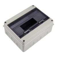 Бокс модульный накладной PDB/W 4012 GR (ЩРН-ПГ-12) IP65 пластик. Pro JazzWay 5072084 ТехноИмпульс