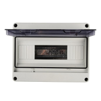 Бокс модульный накладной PDB/W 4012 GR (ЩРН-ПГ-12) IP65 пластик. Pro JazzWay 5072084 ТехноИмпульс