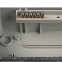 Бокс модульный накладной PDB/W 4012 GR (ЩРН-ПГ-12) IP65 пластик. Pro JazzWay 5072084 ТехноИмпульс
