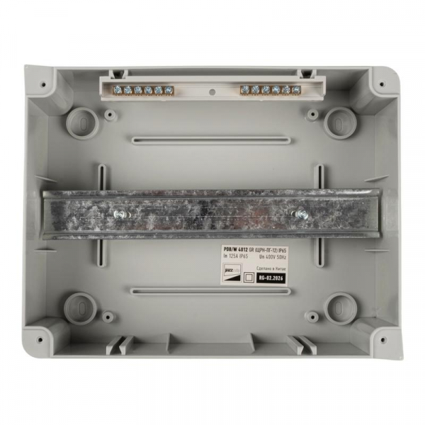 Бокс модульный накладной PDB/W 4012 GR (ЩРН-ПГ-12) IP65 пластик. Pro JazzWay 5072084 ТехноИмпульс