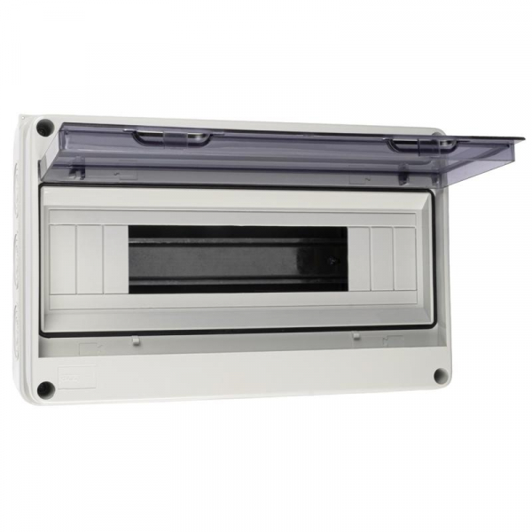 Бокс модульный накладной PDB/W 4015 GR (ЩРН-ПГ-15) IP65 пластик. Pro JazzWay 5072107 ТехноИмпульс