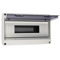 Бокс модульный накладной PDB/W 4015 GR (ЩРН-ПГ-15) IP65 пластик. Pro JazzWay 5072107 ТехноИмпульс