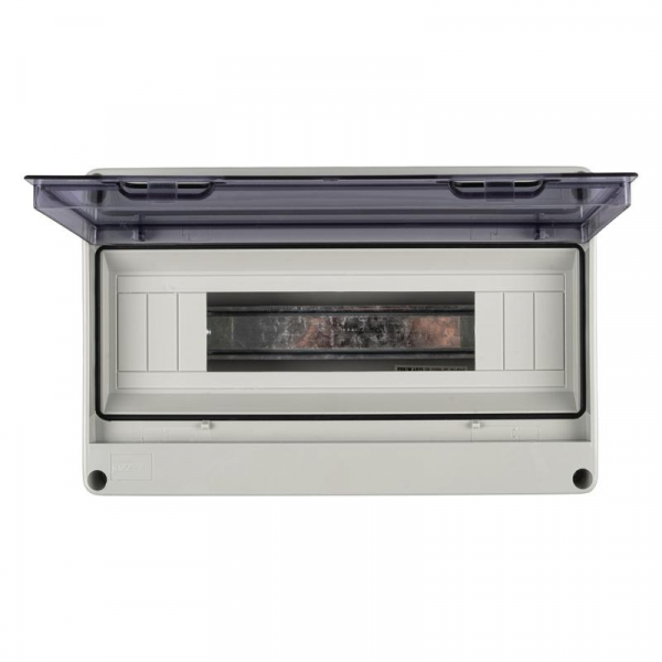 Бокс модульный накладной PDB/W 4015 GR (ЩРН-ПГ-15) IP65 пластик. Pro JazzWay 5072107 ТехноИмпульс