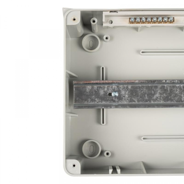 Бокс модульный накладной PDB/W 4015 GR (ЩРН-ПГ-15) IP65 пластик. Pro JazzWay 5072107 ТехноИмпульс