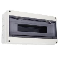 Бокс модульный накладной PDB/W 4018 GR (ЩРН-ПГ-18) IP65 пластик. Pro JazzWay 5072121 ТехноИмпульс