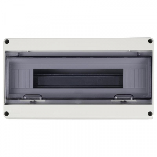 Бокс модульный накладной PDB/W 4018 GR (ЩРН-ПГ-18) IP65 пластик. Pro JazzWay 5072121 ТехноИмпульс