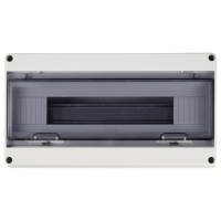 Бокс модульный накладной PDB/W 4018 GR (ЩРН-ПГ-18) IP65 пластик. Pro JazzWay 5072121 ТехноИмпульс