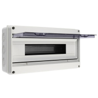 Бокс модульный накладной PDB/W 4018 GR (ЩРН-ПГ-18) IP65 пластик. Pro JazzWay 5072121 ТехноИмпульс