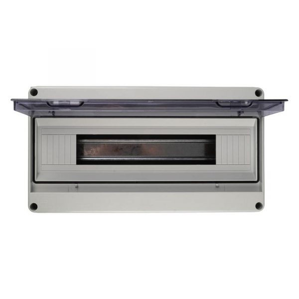 Бокс модульный накладной PDB/W 4018 GR (ЩРН-ПГ-18) IP65 пластик. Pro JazzWay 5072121 ТехноИмпульс
