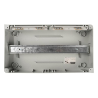 Бокс модульный накладной PDB/W 4018 GR (ЩРН-ПГ-18) IP65 пластик. Pro JazzWay 5072121 ТехноИмпульс