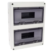 Бокс модульный накладной PDB/W 4024 GR (ЩРН-ПГ-24) IP65 пластик. Pro JazzWay 5072145 ТехноИмпульс