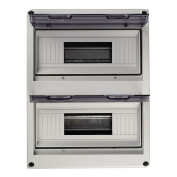 Бокс модульный накладной PDB/W 4024 GR (ЩРН-ПГ-24) IP65 пластик. Pro JazzWay 5072145 ТехноИмпульс