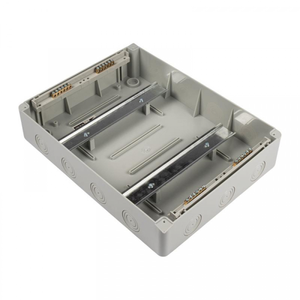 Бокс модульный накладной PDB/W 4024 GR (ЩРН-ПГ-24) IP65 пластик. Pro JazzWay 5072145 ТехноИмпульс