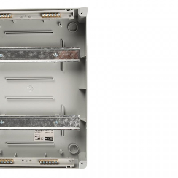 Бокс модульный накладной PDB/W 4024 GR (ЩРН-ПГ-24) IP65 пластик. Pro JazzWay 5072145 ТехноИмпульс
