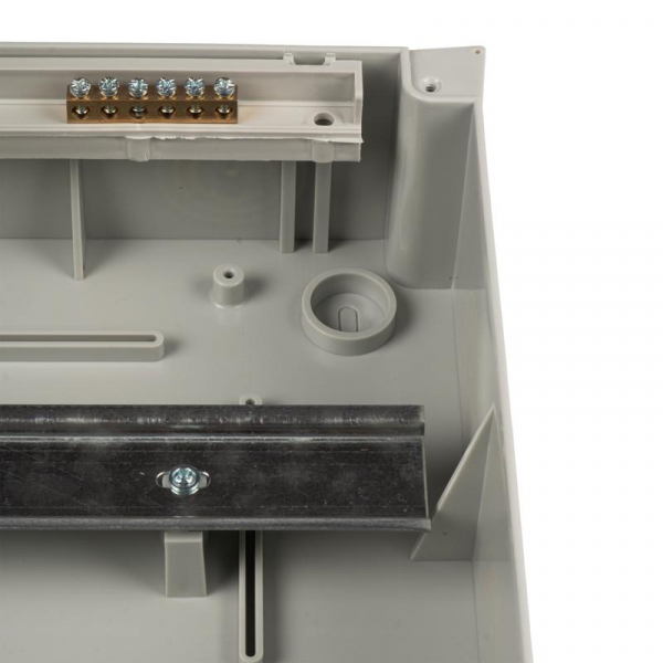 Бокс модульный накладной PDB/W 4024 GR (ЩРН-ПГ-24) IP65 пластик. Pro JazzWay 5072145 ТехноИмпульс