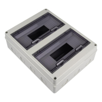 Бокс модульный накладной PDB/W 4024 GR (ЩРН-ПГ-24) IP65 пластик. Pro JazzWay 5072145 ТехноИмпульс