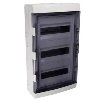 Бокс модульный накладной PDB/W 4036 GR (ЩРН-ПГ-36) IP65 пластик. Pro JazzWay 5072169 ТехноИмпульс