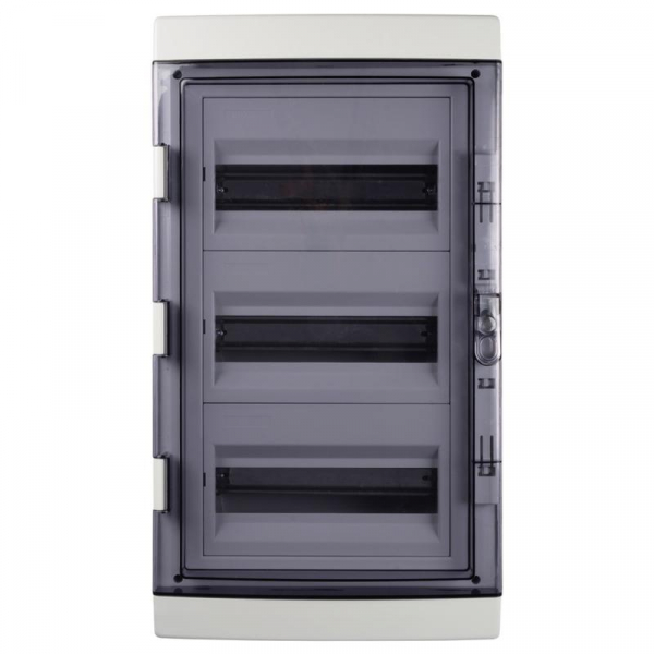 Бокс модульный накладной PDB/W 4036 GR (ЩРН-ПГ-36) IP65 пластик. Pro JazzWay 5072169 ТехноИмпульс
