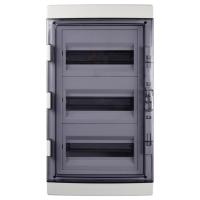 Бокс модульный накладной PDB/W 4036 GR (ЩРН-ПГ-36) IP65 пластик. Pro JazzWay 5072169 ТехноИмпульс