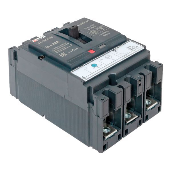 Выключатель автоматический 3п 100/40А 36кА ВА-99C Compact NS PROxima EKF mccb99C-100-40 ТехноИмпульс