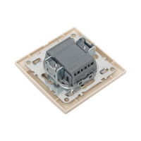 Выключатель 3-кл. СП Минск 10А IP20 беж. EKF ERV10-024-20 ТехноИмпульс