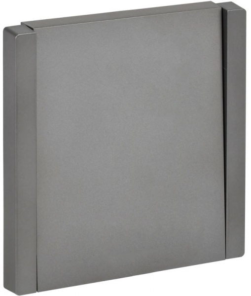 Выключатель 1-кл. СП FORTE&PIANO 10А FP501 сталь IEK FP-V10-0-10-1-K46 ТехноИмпульс