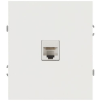 Розетка информационная 1-м СП Arktik RJ45 16А IP20 250В бел. матов. Эра Б0070481 ТехноИмпульс