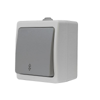 Переключатель проходной 1-кл. Аллегро IP54 сер. UNIVersal 1276 ТехноИмпульс