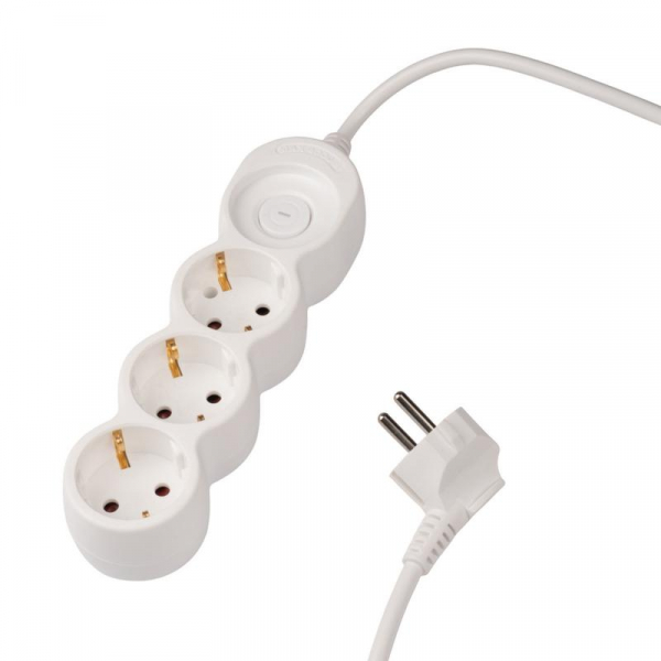Удлинитель EX-03GS-500 (3х5) заземл. выкл. JazzWay 5065185 ТехноИмпульс