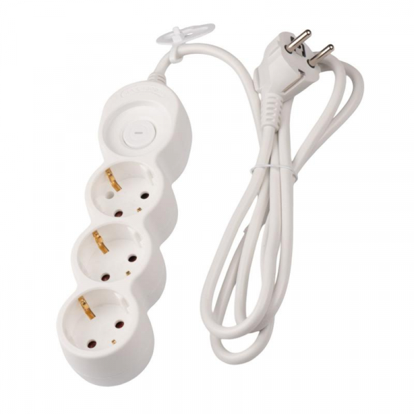 Удлинитель EX-03GS-500 (3х5) заземл. выкл. JazzWay 5065185 ТехноИмпульс