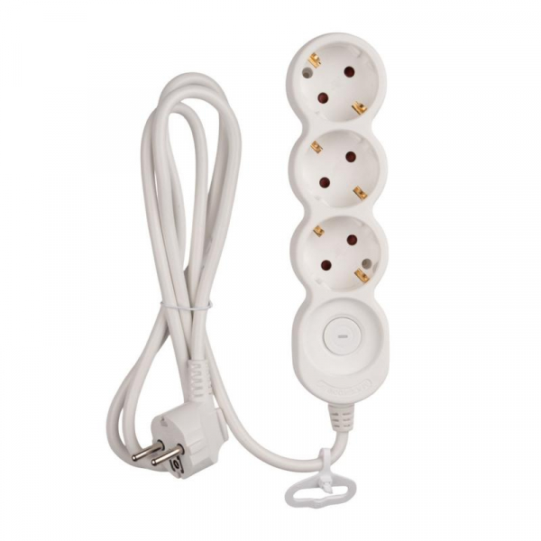 Удлинитель EX-03GS-500 (3х5) заземл. выкл. JazzWay 5065185 ТехноИмпульс