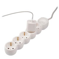 Удлинитель EX-05GS-500 (5х5) заземл. выкл. JazzWay 5065208 ТехноИмпульс