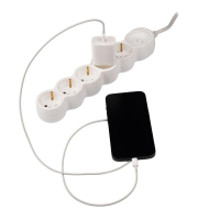 Удлинитель EX-05GS-500 (5х5) заземл. выкл. JazzWay 5065208 ТехноИмпульс