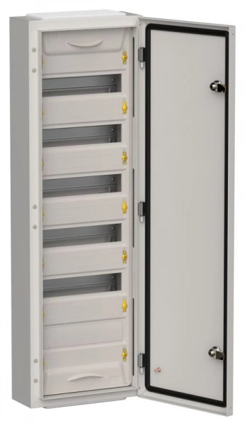 Корпус ЩРн-72 (1х72) TITAN 5 960х310х140 IP54 метал. сер. IEK TI5-50-N-072-54-7035 ТехноИмпульс