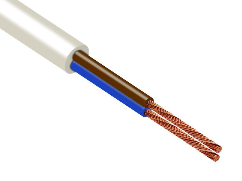 Провод TOKOV ELECTRIC ПВС 2х1.5 380В Б (уп.5м) 1945427 ТехноИмпульс