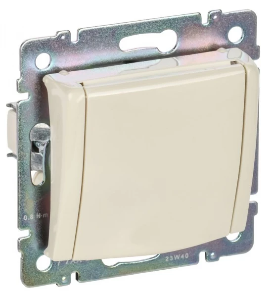 Розетка 1-м СП Valena 16А IP21 2P+E с заземл. защ. шторки с крышкой винты механизм сл. кость IEK 774322 ТехноИмпульс