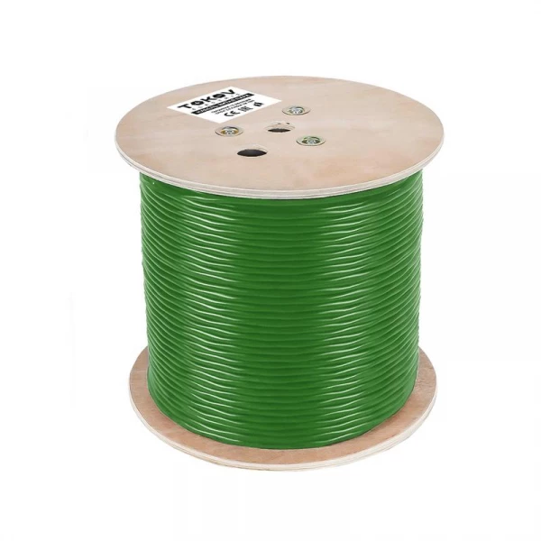 Кабель витая пара F/UTP 4х2х23AWG(0.57мм) кат.6 PVCLS нг(А)-LSLTx indoor 305м (м) PRO TOKOV ELECTRIC TKP-C11-F42-6-RU-LSLTx ТехноИмпульс