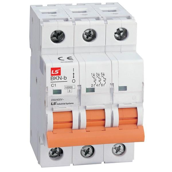 Выключатель автоматический модульный 3п D 25А 10кА BKN-b LS Electric 061302358B ТехноИмпульс