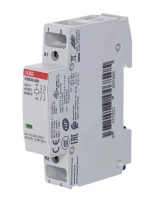 Контактор ESB20-20N-06 модульный (20А АС-1 2НО) катушка 230В AC/DC ABB 1SBE121111R0620 ТехноИмпульс
