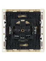 Розетка СП FORTE&PIANO FP416 16А с заземл. без защ. шторок винт. крепл. ваниль IEK FP-R11-16-K10 ТехноИмпульс