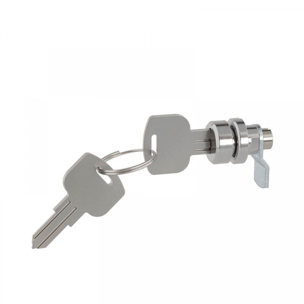 Замок для дверцы щитка Фрейм (FRAME) IP41 встраив. DKC 87189 ТехноИмпульс