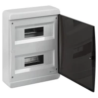 Корпус навесной COMFORT ЩРН-П-24 IP41 пластик. прозр. крышка бел. bs24cw Эра Б0067244 ТехноИмпульс