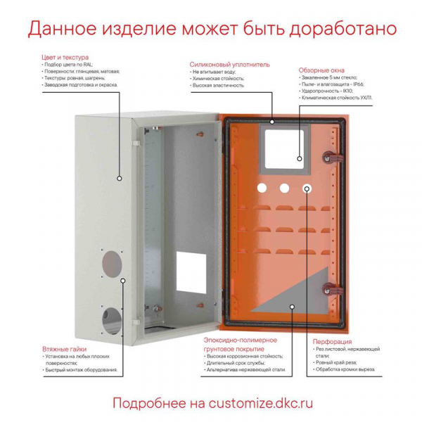 Корпус ST 1000х600х400мм с прозр. дверью и монтажн. панелью DKC R5STX1064 ТехноИмпульс