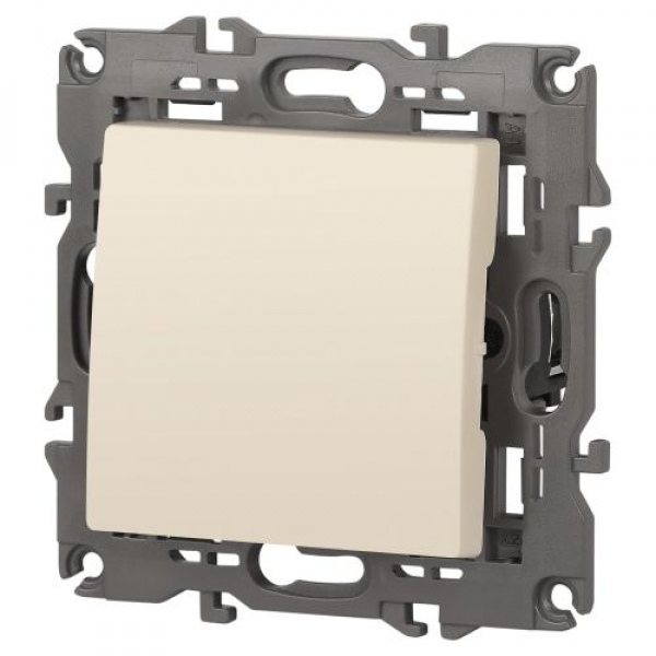 Выключатель 1-кл. СП Elegance 14-1101-02 10А IP20 250В 10AX механизм сл. кость Эра Б0034208 ТехноИмпульс