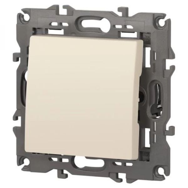 Выключатель 1-кл. СП Elegance 14-1101-02 10А IP20 250В 10AX механизм сл. кость Эра Б0034208 ТехноИмпульс
