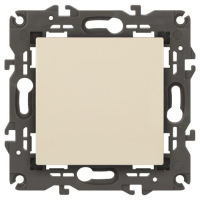 Выключатель 1-кл. СП Elegance 14-1101-02 10А IP20 250В 10AX механизм сл. кость Эра Б0034208 ТехноИмпульс