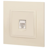 Розетка компьютерная 1-м Elegance 14-3107-02 RJ45 IP20 механизм сл. кость Эра Б0034303 ТехноИмпульс